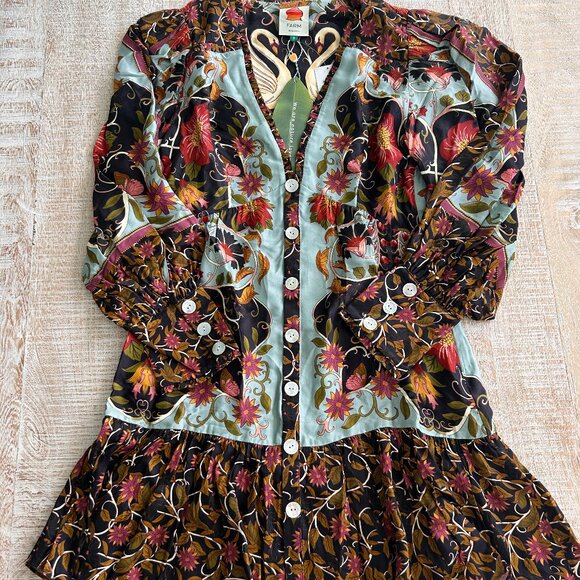 FARM Rio Floral Mini Dress - Multicolor - Picture 3 of 10